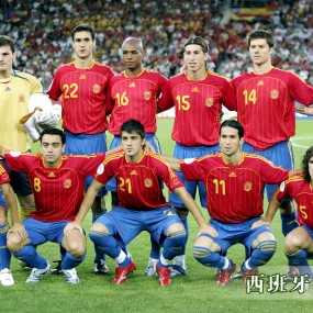 西班牙集体照-2010南非世界杯