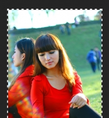 初冬阳光下的MM----2