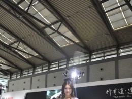 6月西安国际汽车展，美女还是很多的