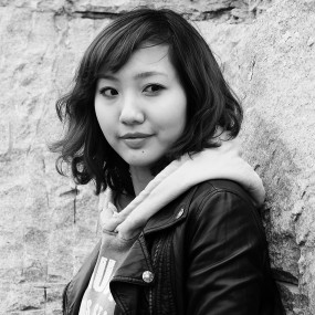 大爱曲江-外拍美女之二黑白片