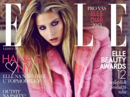 Elle Czech January 2013 by Branislav Simoncik