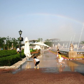 世园彩虹（世园会全民摄影大赛参赛作品）单张