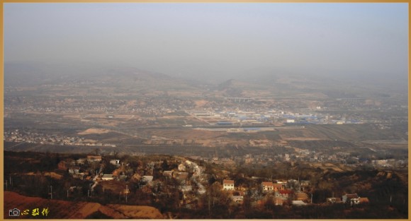 世园会夕阳风景