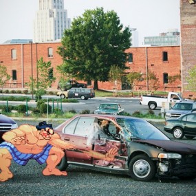 像素人物与现实生活的碰撞