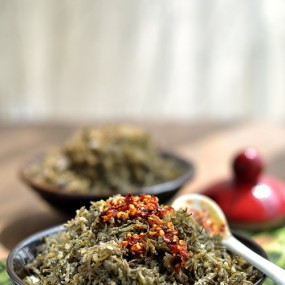 咱老陕爱吃的-白蒿麦饭