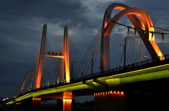 新修的汉中四号大桥