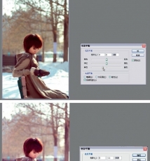 温暖人心的冬日人像