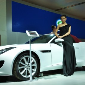 2013车展-----香车与美女之一