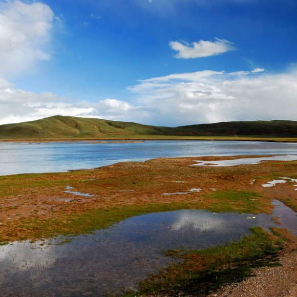 探访黄河源头----鄂陵湖风光