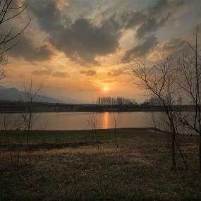 秦岭夕阳美---随拍二张