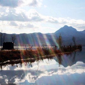 风光摄影——《拉市海之美丽彩虹》