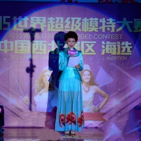 2015世界超级模特大赛西北赛区海选