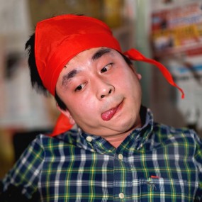 元月3号活动花絮--“三哥”的搞怪图片