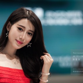 2015年西安五一车展上的靓模