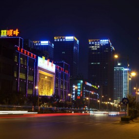 学习夜景