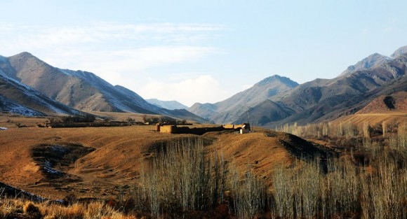 废弃的古堡&沙漠