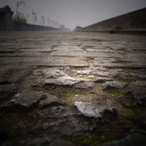 城墙上的“狗头”拍