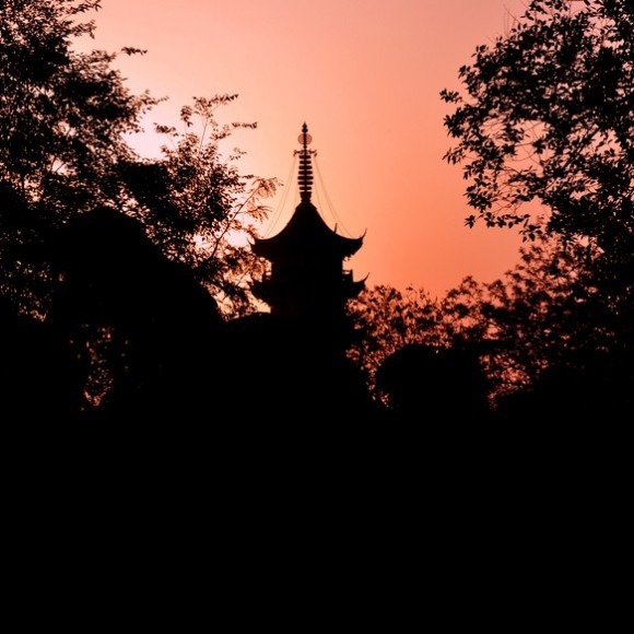 南京鸡鸣寺和玄武湖