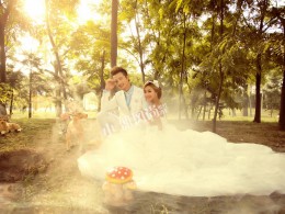 “梦游仙境”小雅风尚婚纱摄影