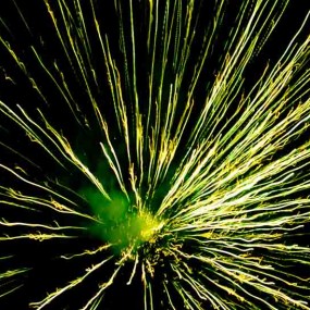 正月十五绽放的礼花