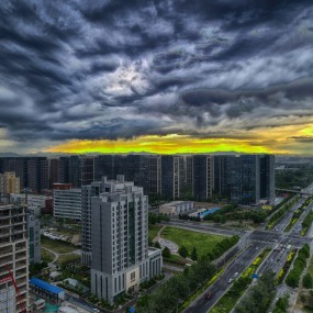 亦庄之大雨将袭