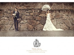 “雨中”小雅风尚婚纱摄影