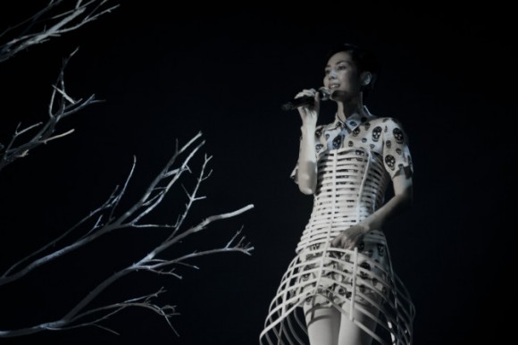 王菲演唱会，早年间的片子