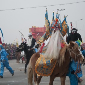 陇县社火----马社火3