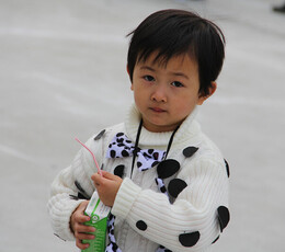 陕南小小美女好可爱