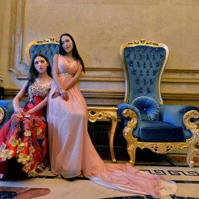 西安万达公馆拍靓模【姊妹俩】