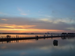 滆湖系列 之 一抹夕阳