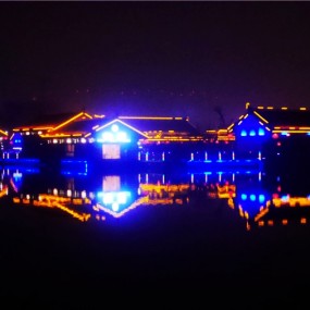 汉城湖夜景美图（三）