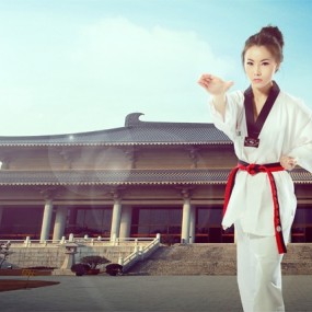 跆拳道丽人