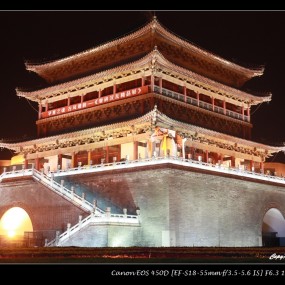 西安钟鼓楼 （夜）