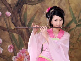 曲江壹影古装摄影"梅"