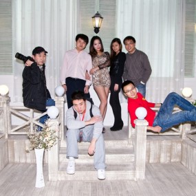 2012年1月12日室内性感棚拍【合影】