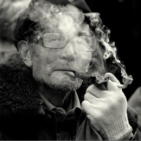 武功镇河滩会之人物肖像