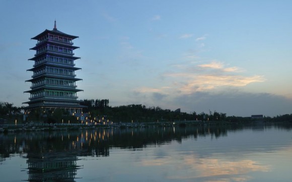 世园会里的景色