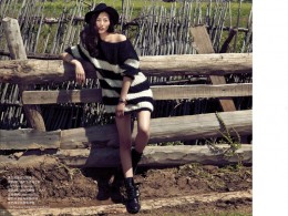 [杂志大片] 刘雯出镜《 Elle》中国版12月时尚大片