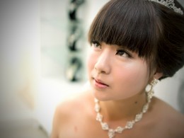 我的新娘试妆照