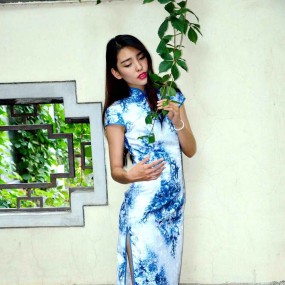 【原创】‘’青花瓷‘’民主风人像习作〈下〉