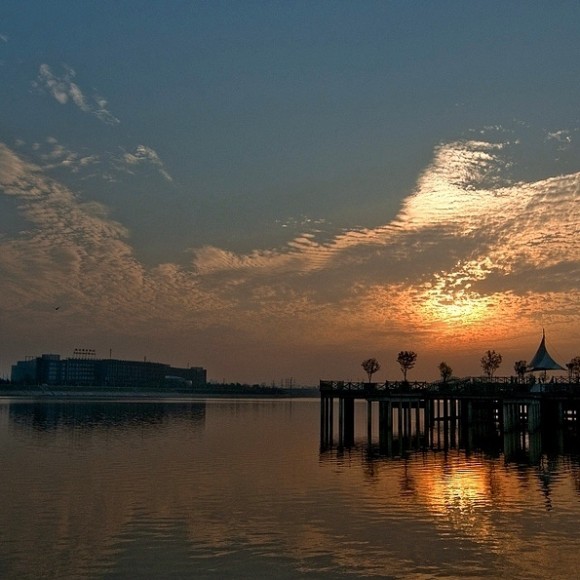 ——多彩的浐灞之夜——