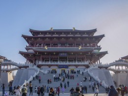 2021年元旦游大唐芙蓉园