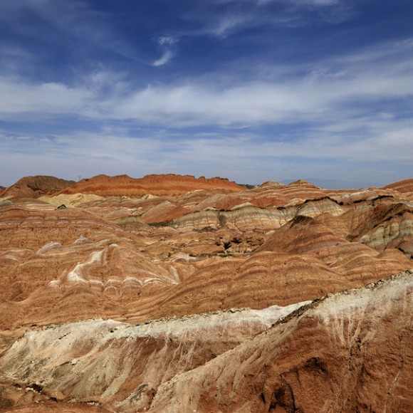 张液丹霞之----七彩山风光