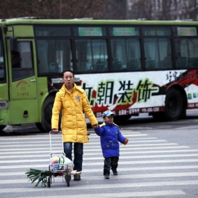 去牙科诊所的路上，捏了几张