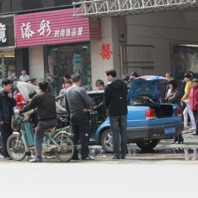 倒霉的出租车！