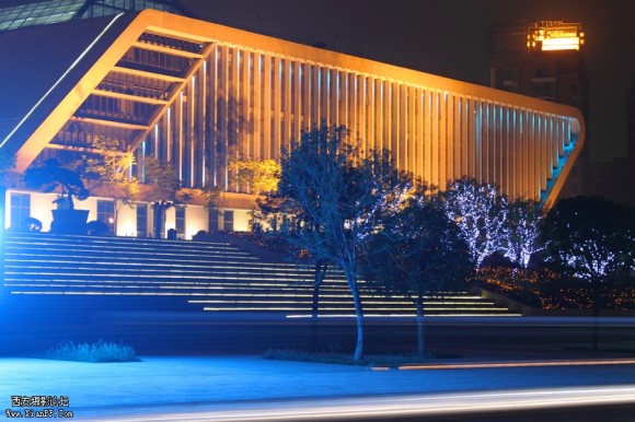 夜间世园会外围