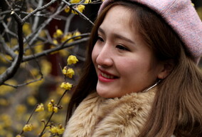 小雁塔拍人像模特