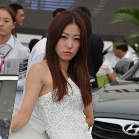 国庆车展美女(一)