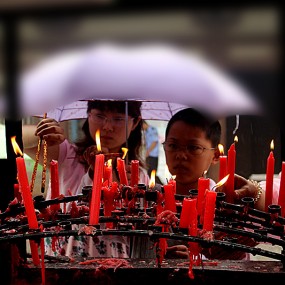 雨中游法门寺（一）
